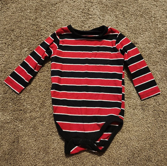 Boy's 9 Months Set of Long Sleeve Bodysuits - Picture 9 of 9